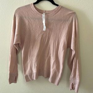 Light pink Lululemon Sweater SZ 2
